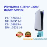 Playstation 5 Error Codes Repair Service